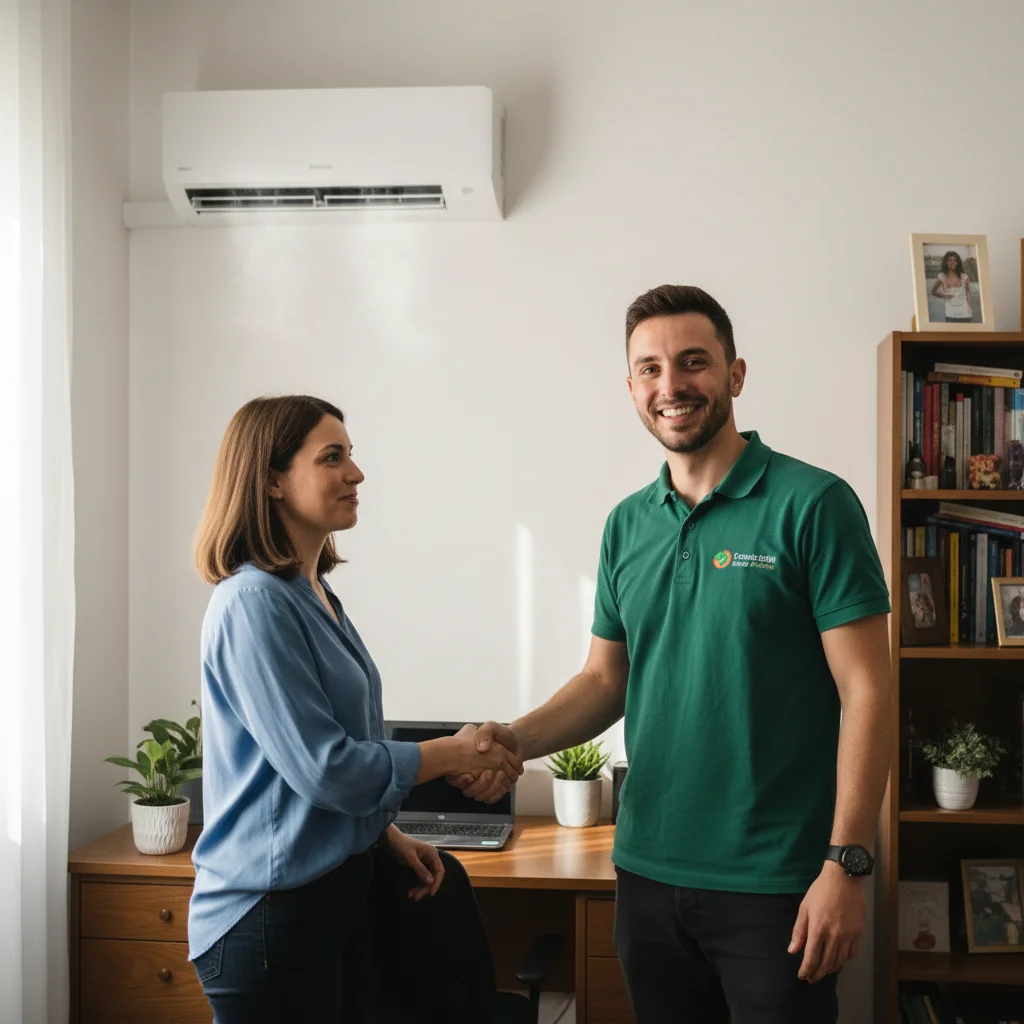 Cliente soddisfatto dopo installazione condizionatore Milano