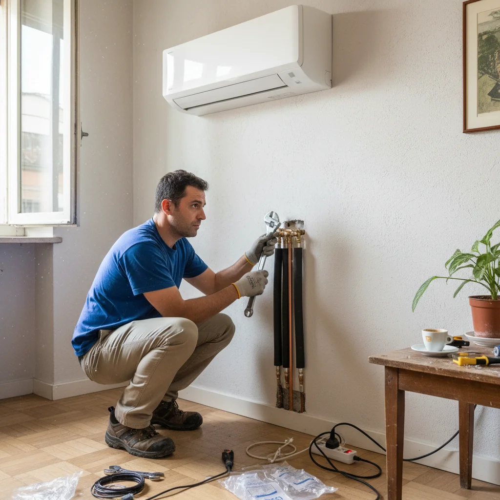Tecnico installazione condizionatori a Milano